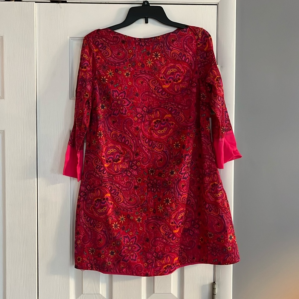 Pink paisley dress. Isaac Mizrahi for Target collection. Women’s size 12.